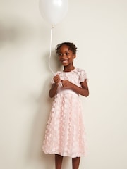 Phase Eight Pink Alice Flower Fit and Flare Dress - Image 5 of 8