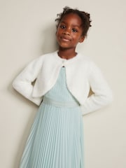 Phase Eight Cream Giselle Fluffy Cover-Up - Image 1 of 6
