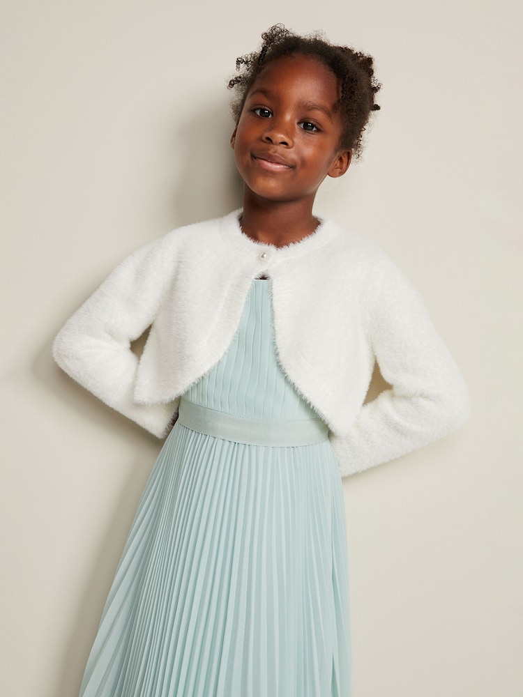 Phase Eight Cream Giselle Fluffy Cover-Up - Image 1 of 6