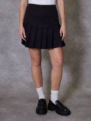 Threadbare Black Mini Pleated Tennis Skirt With Stretch - Image 2 of 5