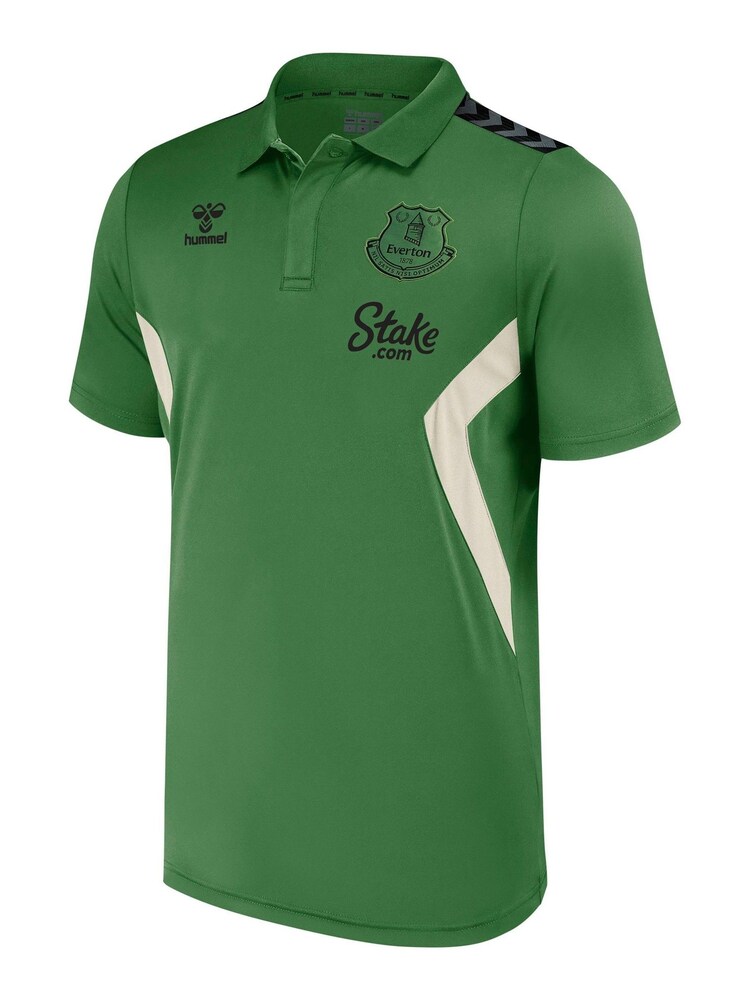 Everton Hummel Training Poly Polo Shirt - Image 2 of 3