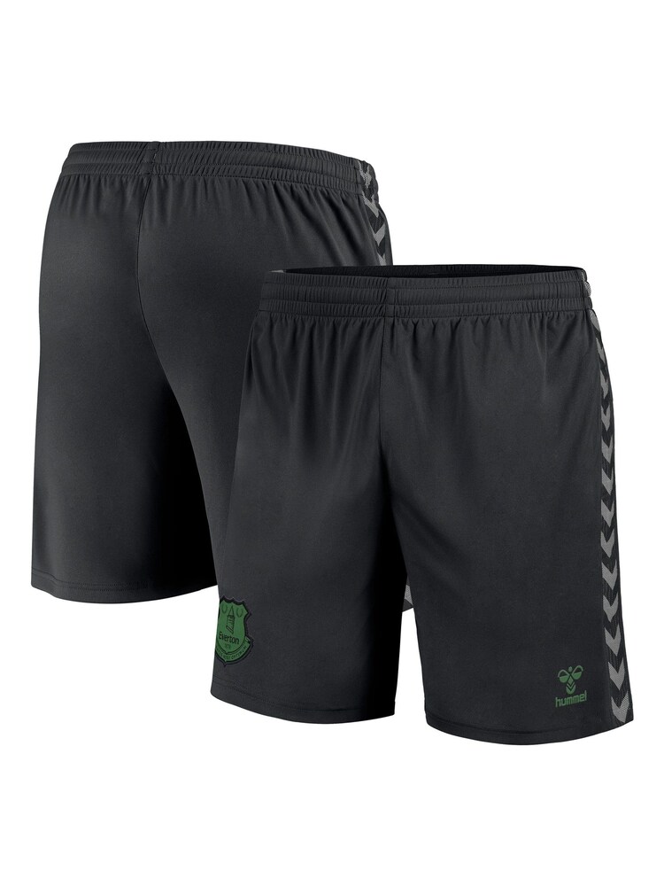 Fanatics Everton Hummel Training Poly Black Shorts - Image 1 of 3 Fanatics Everton Hummel Training Poly Black Shorts - Image 1 of 3