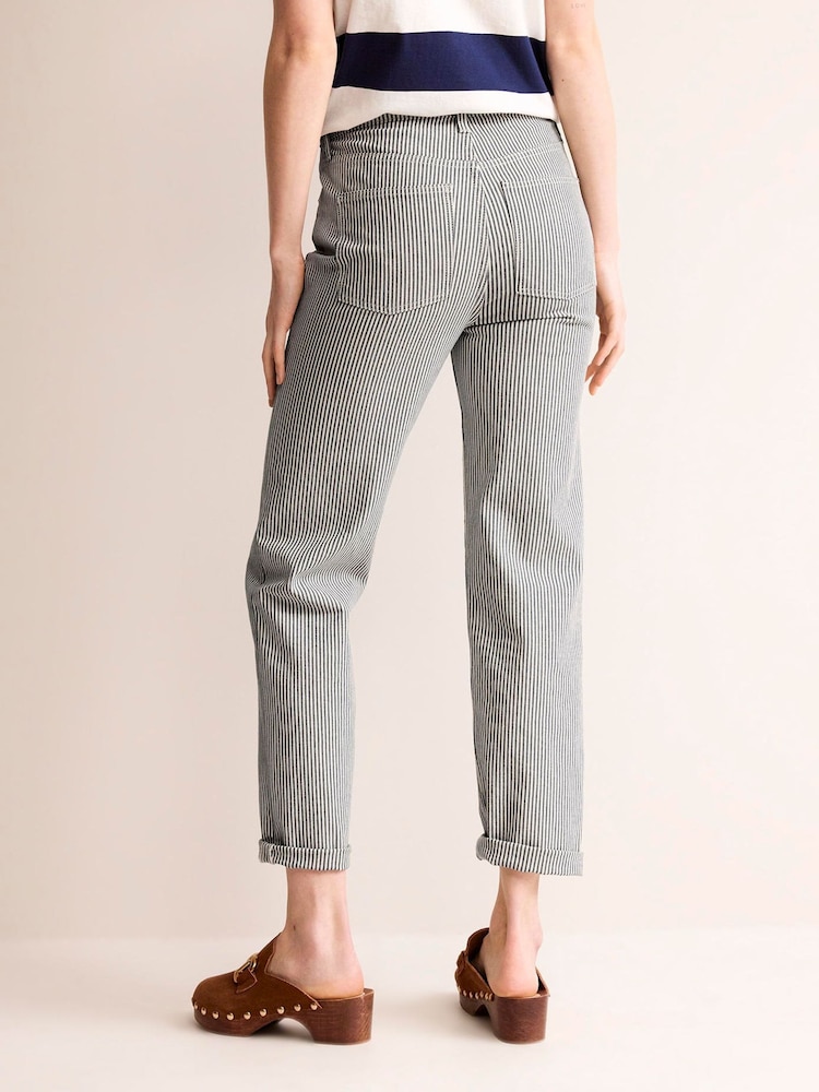 Boden Grey Mid Rise Slim Jeans - Image 2 of 6 Boden Grey Mid Rise Slim Jeans - Image 2 of 6