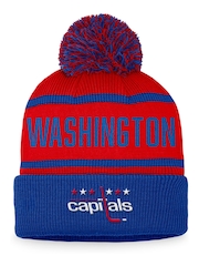 adidas Red NHL Washington Capitals Heritage Bobble Hat - Image 1 of 2