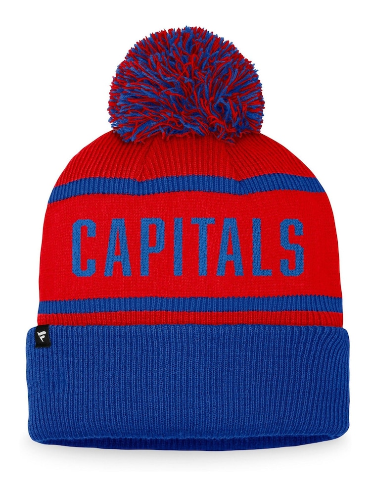 adidas Red NHL Washington Capitals Heritage Bobble Hat - Image 2 of 2