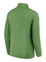 adidas Green Everton Hummel Training Half Zip Sweatshirt - Image 3 of 3