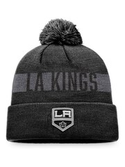 Fanatics NHL Los Angeles Kings Fundamental Winter Black Bobble Hat - Image 1 of 2