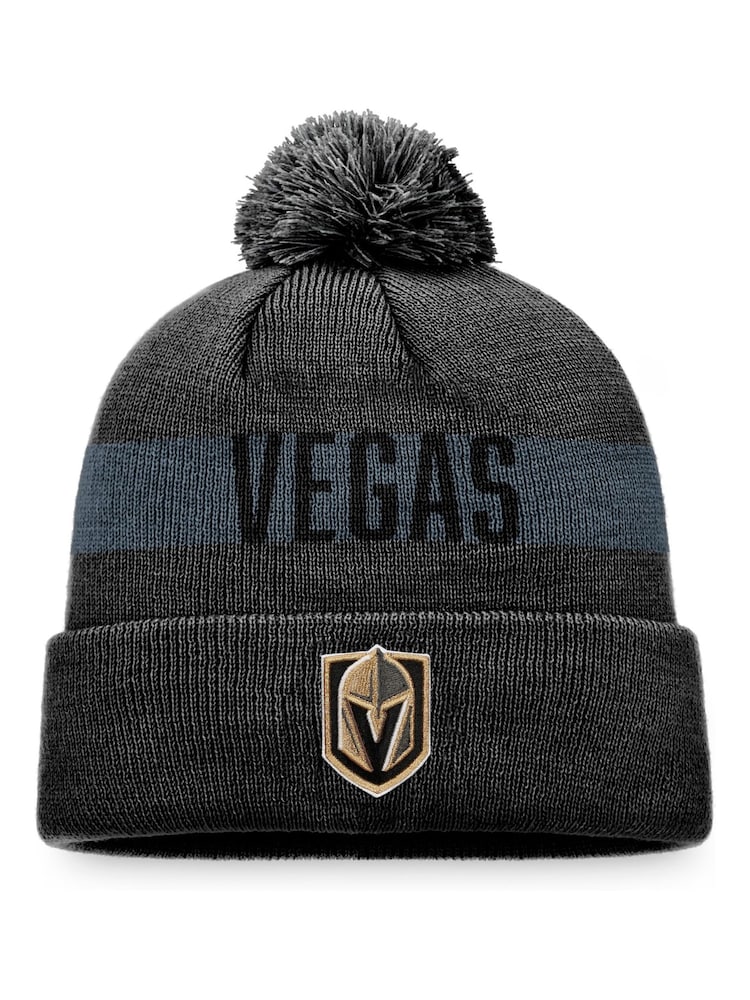 Fanatics NHL Vegas Golden Knights Fundamental Bobble Black Hat - Image 2 of 2