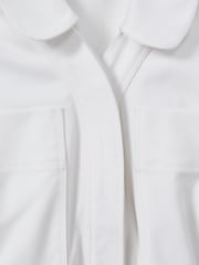 Reiss Ivory Ginny 9-13 yrs Belted Puff Sleeve Dress - Image 4 of 4