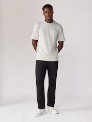 Burgundy/Charcoal/Ecru T-Shirts 3 Pack - Image 2 of 12