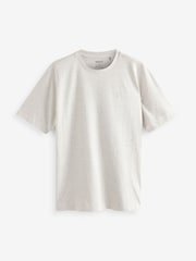 Burgundy/Charcoal/Ecru T-Shirts 3 Pack - Image 9 of 12