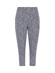 M&Co Blue Petite Cropped Hareem Trousers - Image 5 of 5