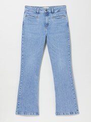 FatFace Blue Fly Flare Jeans - Image 5 of 5