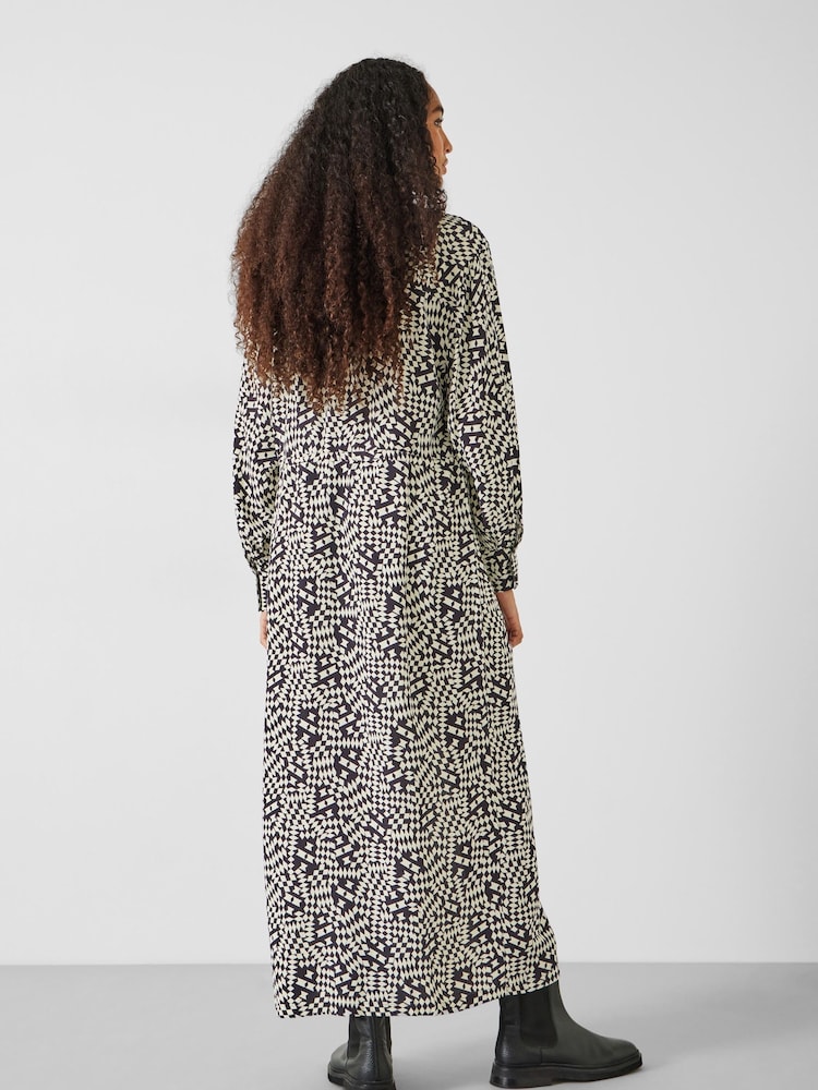 Hush Black Sabrina Maxi Shirt Dress - Image 2 of 5