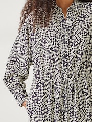 Hush Black Sabrina Maxi Shirt Dress - Image 4 of 5