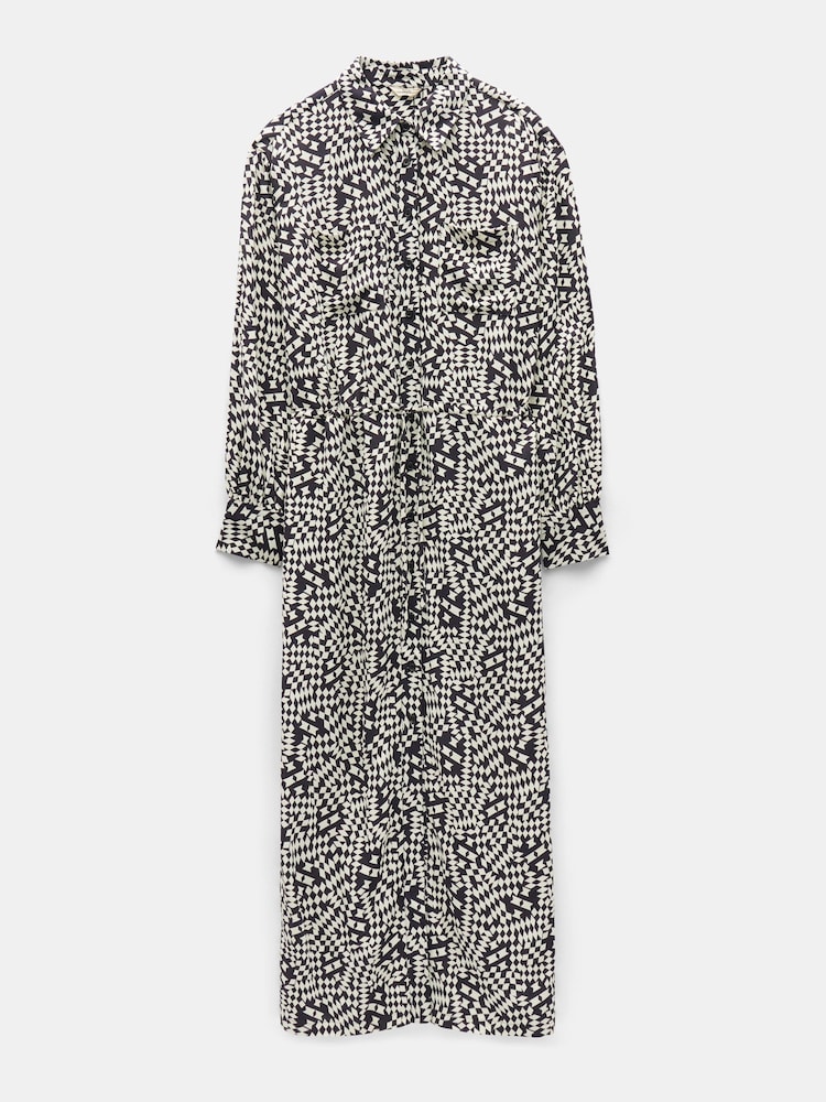 Hush Black Sabrina Maxi Shirt Dress - Image 5 of 5