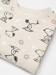 Mango Nude Snoopy Print Sweatshirt - Image 6 of 6