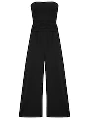 Pour Moi Black Multiway Jersey Beach Jumpsuit with Viscose - Image 8 of 9