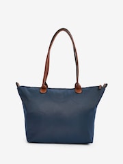 Mango Blue Shopper Bag - Image 1 of 4