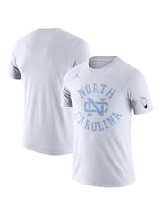 Fanatics 100% Cotton NBA NCAA North Carolina Retro Graphic White T-Shirt - Image 1 of 3