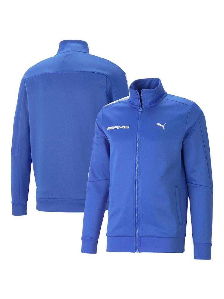 Fanatics Blue Mercedes AMG Petronas F1 MT7 Track Jacket - Image 1 of 3
