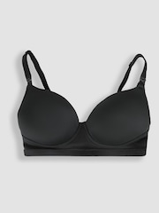 JoJo Maman Bébé Black 2-Pack Maternity & Nursing T-Shirt Bras - Image 8 of 11