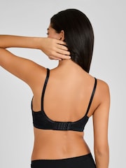 JoJo Maman Bébé Black Emma-Jane Lace Trim Nursing T-Shirt Bra - Image 2 of 6