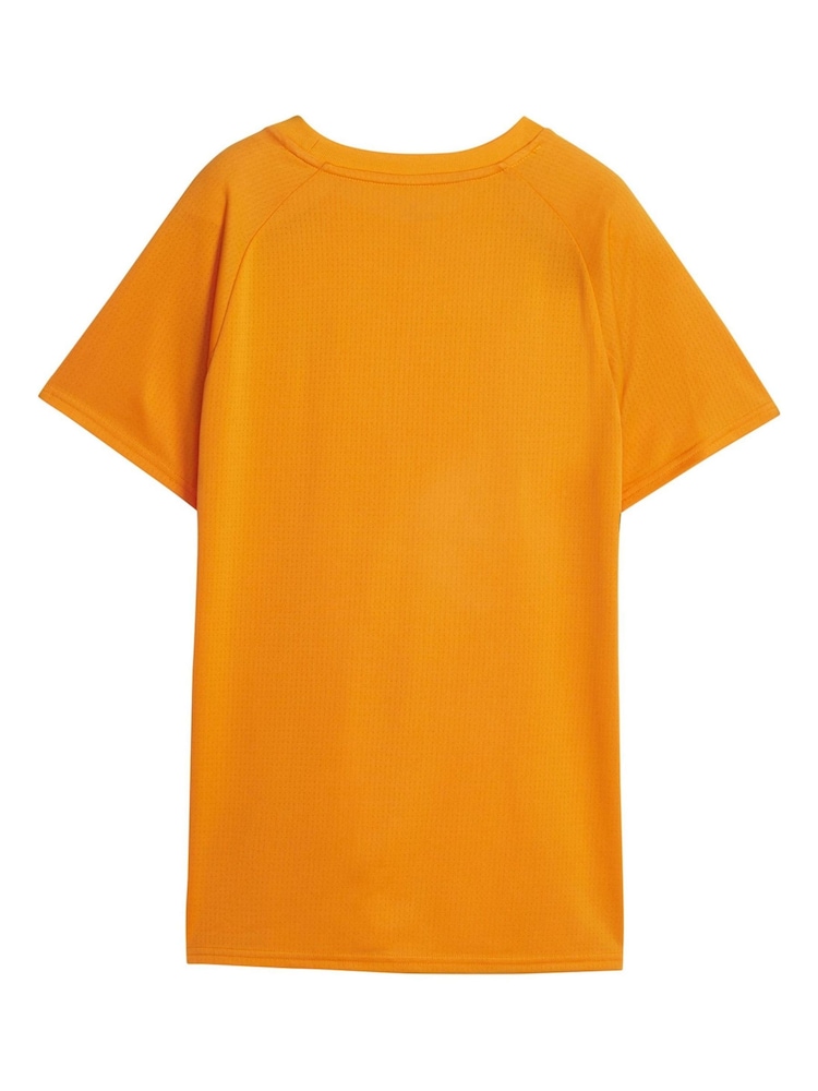 Fanatics Orange Manchester City Pre Match Top - Image 3 of 3 Fanatics Orange Manchester City Pre Match Top - Image 3 of 3