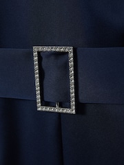 Halston Satin Halter Neck Jumpsuit - Image 5 of 5