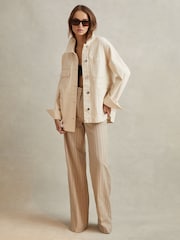 Джинсовая рубашка Reiss Clayton - Image 1 of 6