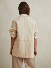 Джинсовая рубашка Reiss Clayton - Image 4 of 6