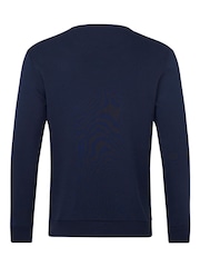 Fanatics Oracle Red Bull Racing Colourblock Crew Blue Sweatshirt - Image 3 of 3