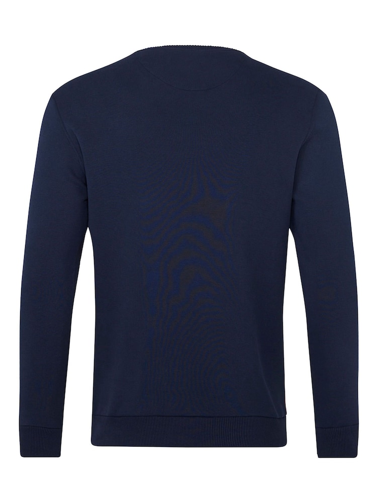 Fanatics Oracle Red Bull Racing Colourblock Crew Blue Sweatshirt - Image 3 of 3