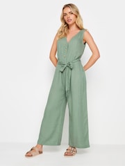 M&Co Green Petite Sleevless Jumpsuit - Image 2 of 6