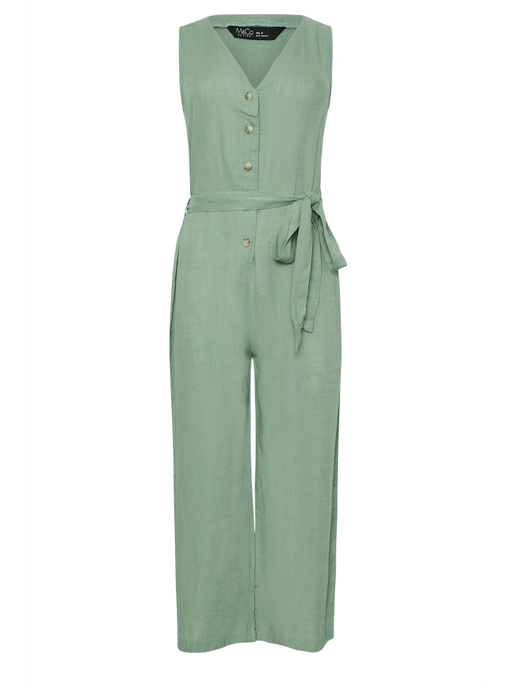 M&Co Petite Sleevless Jumpsuit - Bild 6 von 6 M&Co Petite Sleevless Jumpsuit - Bild 6 von 6