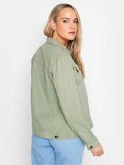 Long Tall Sally Green Tall Denim Jacket - Image 3 of 4