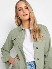 Long Tall Sally Green Tall Denim Jacket - Image 4 of 4