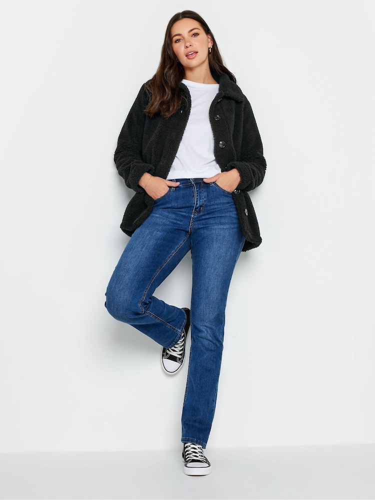 Long Tall Sally Black Teddy Jacket - Image 2 of 4