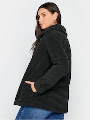 Long Tall Sally Black Teddy Jacket - Image 3 of 4