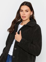 Long Tall Sally Black Teddy Jacket - Image 4 of 4