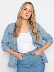 Long Tall Sally Blue Tall Denim Jacket - Image 1 of 3