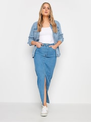 Long Tall Sally Blue Tall Denim Jacket - Image 3 of 3
