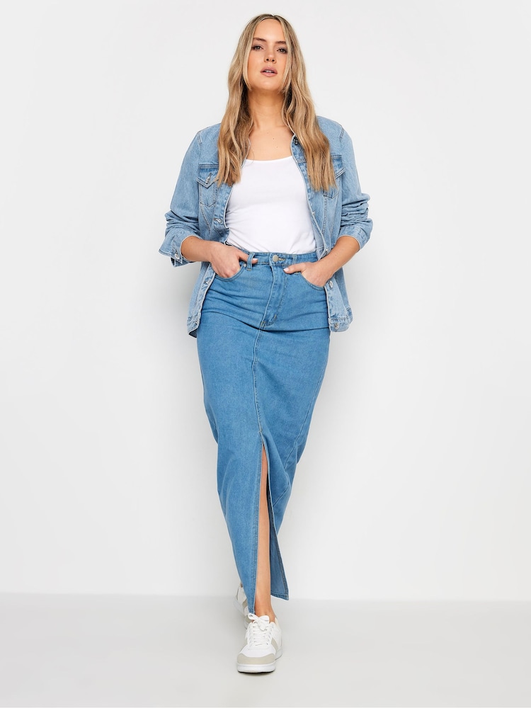 Long Tall Sally Blue Tall Denim Jacket - Image 3 of 3