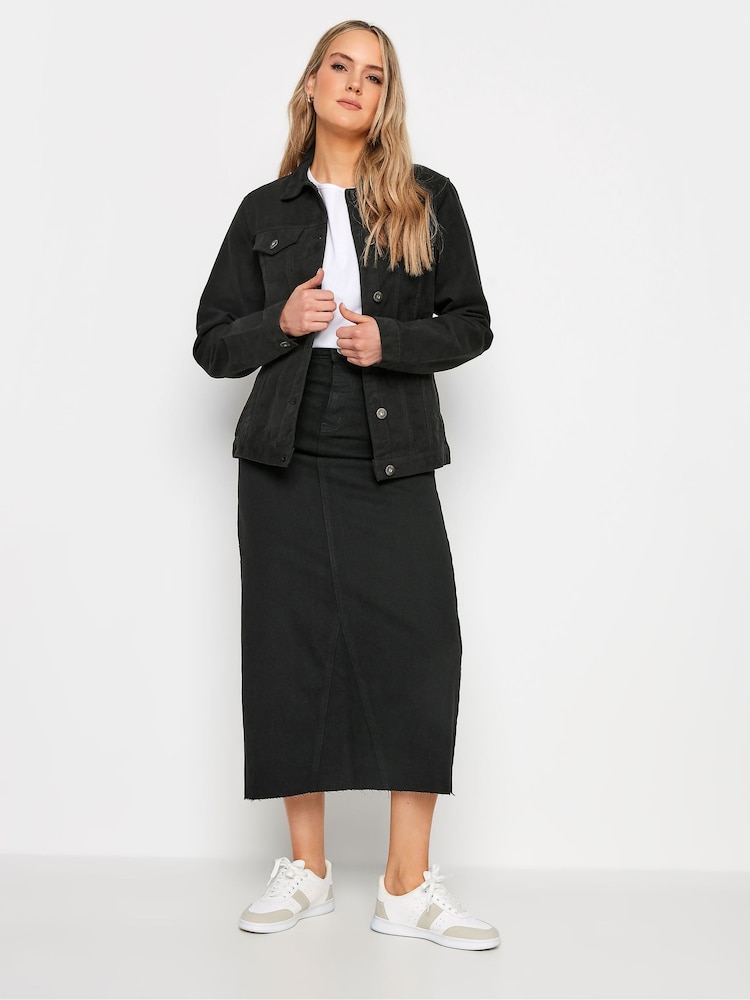 Long Tall Sally Black Tall Denim Jacket - Image 2 of 3