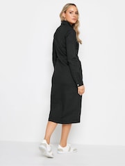 Long Tall Sally Black Green Zip Up Dress - Image 3 of 4