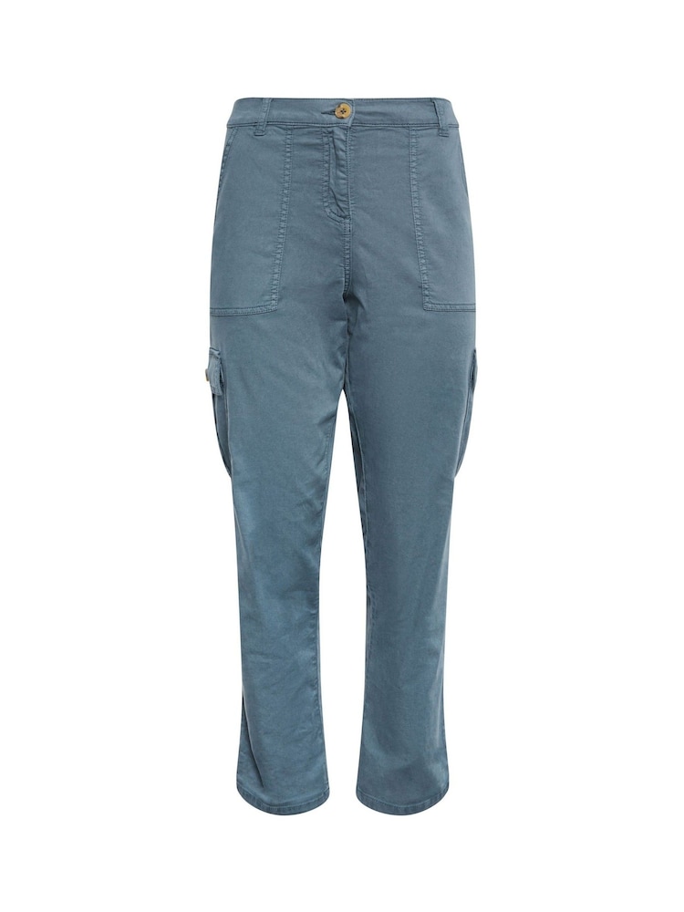 M&Co Blue Airforce Cargo Trousers - Image 5 of 5