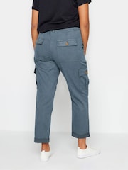 M&Co Blue Petite Cargo Trousers - Image 2 of 4