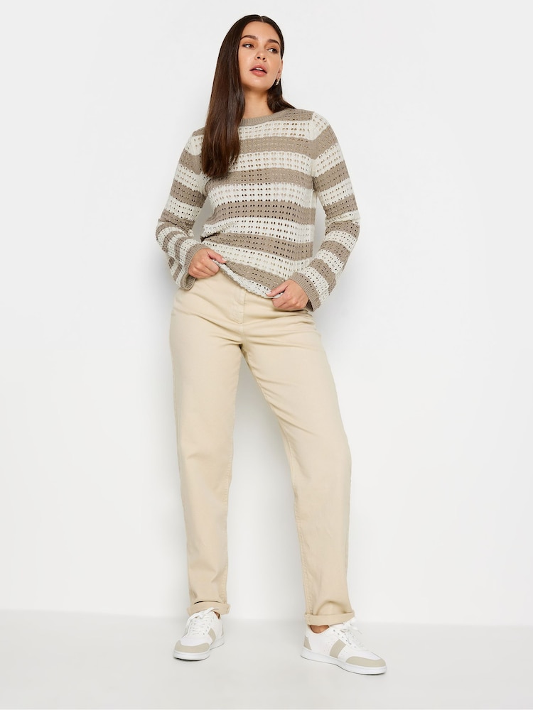 Natur - Long Tall Sally Pointelle-Pullover - Bild 2 von 4 Natur - Long Tall Sally Pointelle-Pullover - Bild 2 von 4