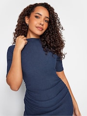 M&Co Textured Gathered Dress - Image 4 of 4