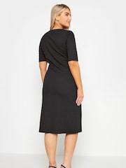 M&Co Black Notch Neck Dress - Image 2 of 4
